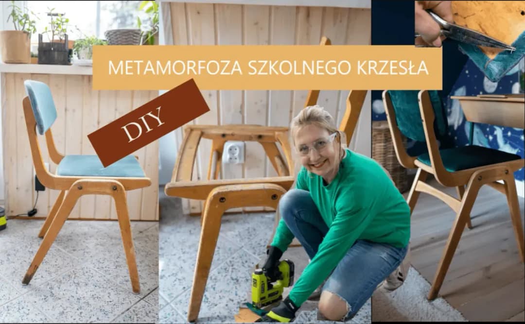 Jak pomalować stare krzesło - proste kroki do pięknego efektu