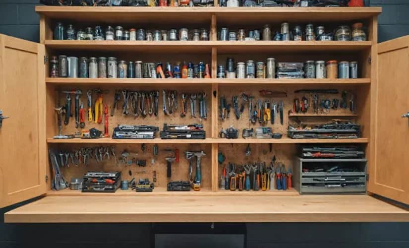 Jak zrobić szafkę warsztatową: proste kroki i materiały do budowy