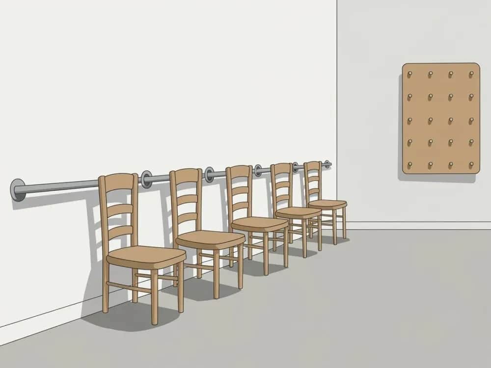 Jak zabezpieczyć ścianę przed obijaniem krzesłami i uniknąć uszkodzeń